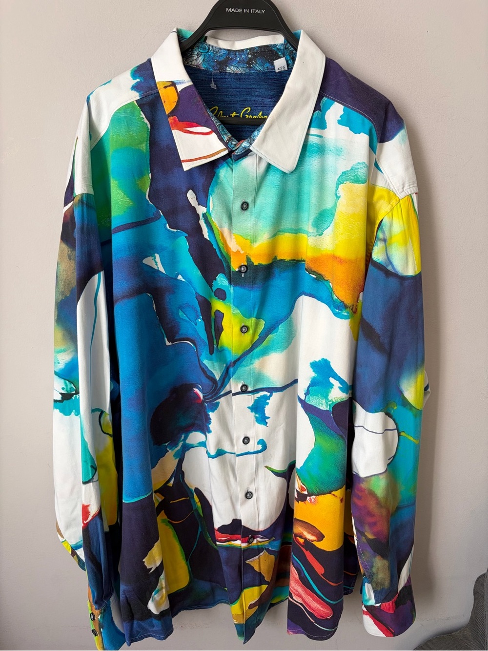 Robert Graham Abstract Design Art Print Shirt